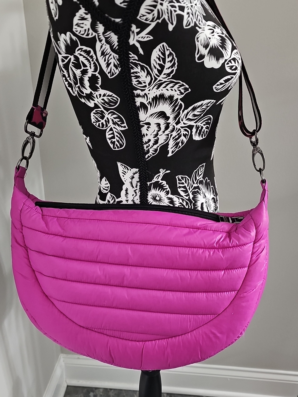 Think Royln Puffer Crossbody Bag